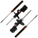 2012 Toyota Prius Shock and Strut Set 1