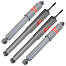 BuyAutoParts Volkswagen Karmann Ghia Shock and Strut Set 77-63134AX