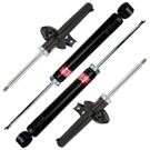 2011 Volkswagen Golf Shock and Strut Set 1