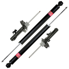 2012 Volvo C30 Shock and Strut Set 1