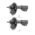 1992 Cadillac Deville Shock and Strut Set 1