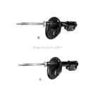 2009 Mitsubishi Galant Shock and Strut Set 1