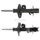 BuyAutoParts  Nissan Sentra Shock and Strut Set 77-67877CV