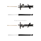 2012 Ford Fiesta Shock and Strut Set 1