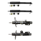 2009 Lincoln MKS Shock and Strut Set 1