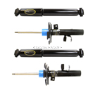 BuyAutoParts 2018 Ford TransitConnect Shock and Strut Set 77-68681F9