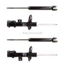 2007 Kia Rondo Shock and Strut Set 1