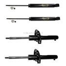 2017 Volkswagen Beetle Shock and Strut Set 1