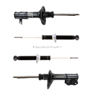 2002 Mitsubishi Mirage Shock and Strut Set 1