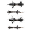 2003 Ford Escort Shock and Strut Set 1