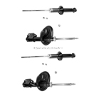 2011 Mitsubishi Galant Shock and Strut Set 1
