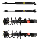 2017 Ford Police Interceptor Utility Shock and Strut Set 1