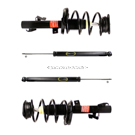 BuyAutoParts 77-69517G4 Shock and Strut Set 1