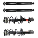 2014 Nissan Rogue Select Shock and Strut Set 1