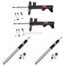2002 Mercedes Benz C240 Shock and Strut Set 1