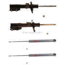 2012 Mazda 2 Shock and Strut Set 1