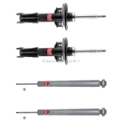 2013 Mercedes Benz GLK250 Shock and Strut Set 1