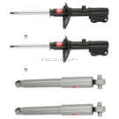 1994 Hyundai Excel Shock and Strut Set 1
