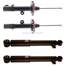 2012 Hyundai Santa Fe Shock and Strut Set 1