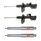 BuyAutoParts Toyota Previa Shock and Strut Set 77-74034LB