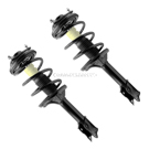 2003 Mitsubishi Outlander Shock and Strut Set 1