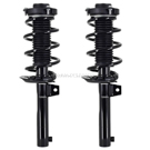 2012 Volkswagen Jetta Shock and Strut Set 1