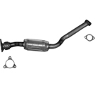 2007 Saturn Ion Catalytic Converter CARB Approved 1
