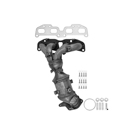 2009 Nissan Rogue Catalytic Converter w/ Exhaust Manifold 1