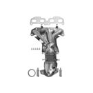 2003 Nissan Sentra Catalytic Converter w/ Exhaust Manifold 1