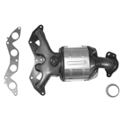 2001 Honda Civic Catalytic Converter w/ Exhaust Manifold 1