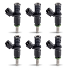 2007 Bmw 525 Fuel Injector Set 1