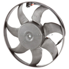 1997 Volkswagen Eurovan Cooling Fan Assembly 1