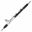 2009 Hyundai Santa Fe Rack and Pinion and Outer Tie Rod Kit 2