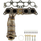 BuyAutoParts 45-500475X Catalytic Converter CARB Approved and o2 Sensor 2