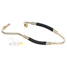 2007 Audi Q7 Power Steering Pressure Line Hose Assembly 1
