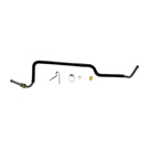 2007 Lexus RX350 Power Steering Return Line Hose Assembly 1