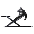 2000 Honda Civic Window Regulator Only 2