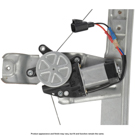 2003 Saturn Ion Window Regulator with Motor 3