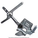 2000 Oldsmobile Bravada Window Regulator with Motor 1