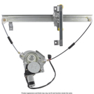1996 Isuzu Rodeo Window Regulator with Motor 1
