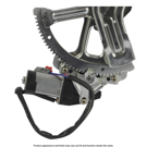 1992 Honda Accord Window Regulator with Motor 4