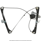2001 Oldsmobile Alero Window Regulator with Motor 1