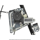 2007 Buick Rendezvous Window Regulator with Motor 4
