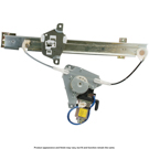 1990 Mitsubishi Mirage Window Regulator with Motor 1