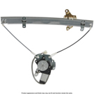 1990 Mitsubishi Mirage Window Regulator with Motor 2