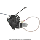 2000 Mitsubishi Montero Window Regulator with Motor 3