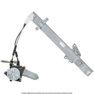 2000 Ford Escort Window Regulator with Motor 1