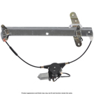 2007 Lincoln Town Car Window Regulator with Motor 1