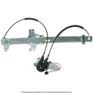 2000 Ford E Series Van Window Regulator with Motor 2