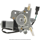 1996 Hyundai Accent Window Regulator with Motor 3